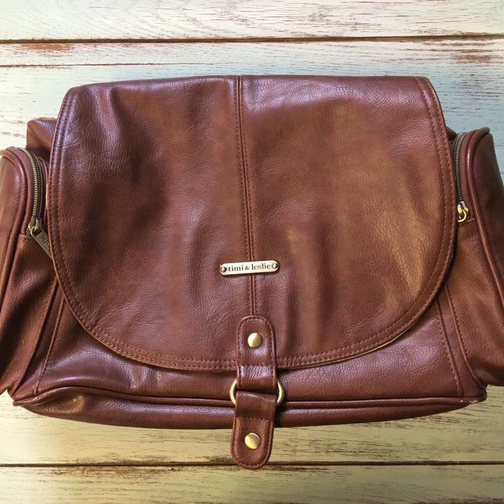 Timi & Leslie Metro Messenger Diaper Bag